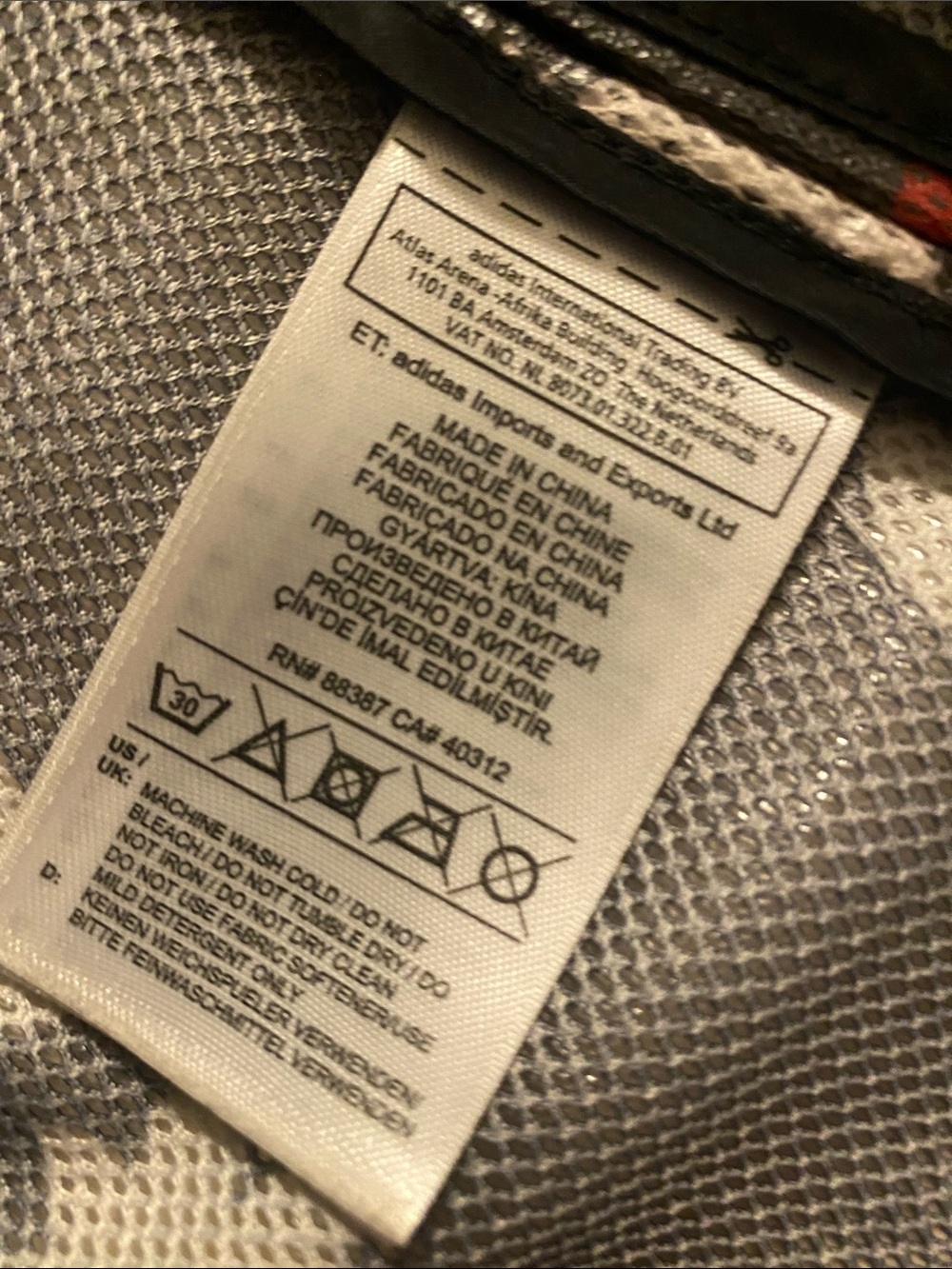 RARE Adidas Originals x Pharrell Williams Artist Doodle Jacket Sz L $130 - Picture 11 of 14